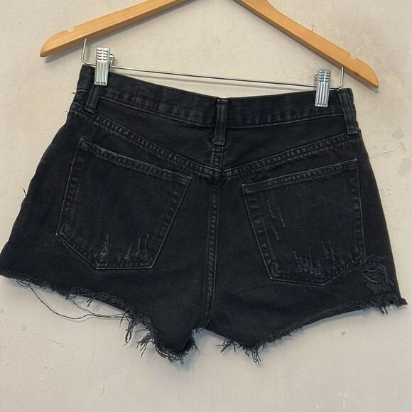 We The Free black distressed shorts Size 27 EUC - Picture 5 of 9